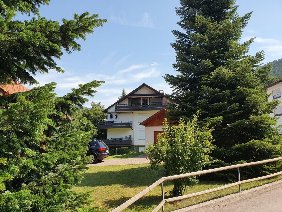 Апартаменты Wildbad Luft Бад-Вильдбад Экстерьер фото